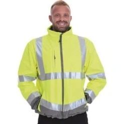 Hi Vis Softshell Jacket -Storage Equipment Store AIG5267014