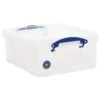 18L Really Useful Storage Boxes With Lids - Transparent Plastic -Storage Equipment Store AIG5392917