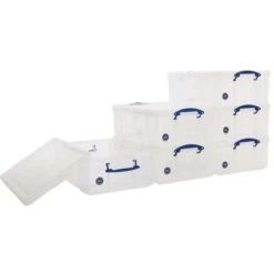 Clip Lock Box - 50 L - Clear - Really Useful -Storage Equipment Store AIG5393048