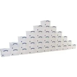 42 L Clear Really Useful Box Pallet Buy Of 36 -Storage Equipment Store AIG5393080
