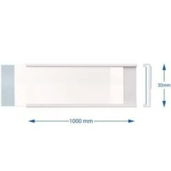 Manutan Self Adhesive Label Holders -Storage Equipment Store AIG5501681