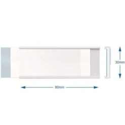 Manutan Self Adhesive Label Holders -Storage Equipment Store AIG5501716