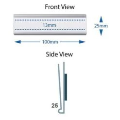 Self Adhesive Ticket Holders -Storage Equipment Store AIG5501762