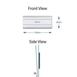 Self Adhesive Ticket Holders -Storage Equipment Store AIG5501765