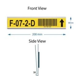 Self Adhesive Ticket Holders -Storage Equipment Store AIG5501766