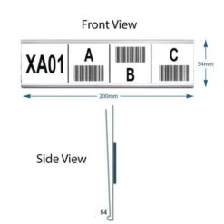 Self Adhesive Ticket Holders -Storage Equipment Store AIG5501772