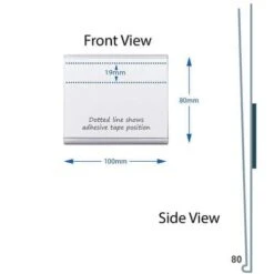 Self Adhesive Ticket Holders -Storage Equipment Store AIG5501775