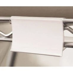 Clip On Display Labels For Chrome Wire Shelving Bays (Pack Of 12)