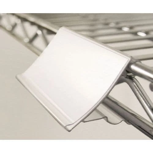 Clip On Display Labels For Chrome Wire Shelving Bays (Pack Of 12) 5 Clip On Display Labels For Chrome Wire Shelving Bays (Pack Of 12) - Image 3