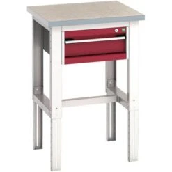 Bott Cubio Height Adjustable Workbench & Drawers 740-1140x750x750mm -Storage Equipment Store AIG5841207