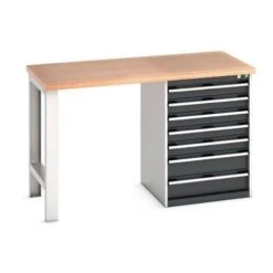 Bott Cubio Heavy Duty Workbench With MPX Worktop HxWxD 940x1500x750mm -Storage Equipment Store AIG5841304