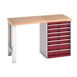 Bott Cubio Heavy Duty Workbench With MPX Worktop HxWxD 940x1500x750mm -Storage Equipment Store AIG5841308