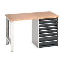 Bott Cubio Heavy Duty Workbench With MPX Worktop HxWxD 940x1500x900mm -Storage Equipment Store AIG5841310