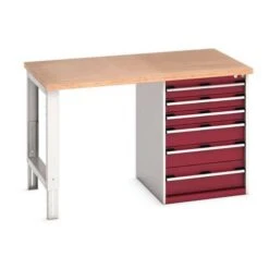 Bott Cubio Heavy Duty Workbench With MPX Worktop HxWxD 940x1500x900mm -Storage Equipment Store AIG5841315