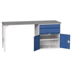 Bott Verso Industrial Workbench With 2 Drawers HxWxD 930x2000x600mm -Storage Equipment Store AIG5841352