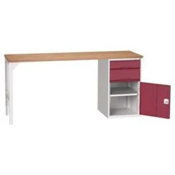 Bott Verso Industrial Workbench With 2 Drawers HxWxD 930x2000x600mm -Storage Equipment Store AIG5841364