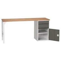 Bott Verso Industrial Workbench With 2 Drawers HxWxD 930x2000x600mm -Storage Equipment Store AIG5841366