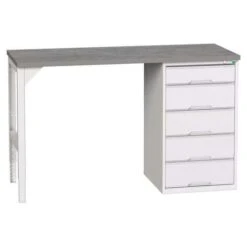 Bott Verso Industrial Workbench With 5 Drawers HxWxD 930x1500x600mm -Storage Equipment Store AIG5841375