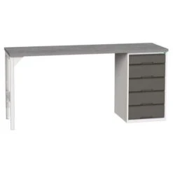 Bott Verso Industrial Workbench With 5 Drawers HxWxD 930x2000x600mm -Storage Equipment Store AIG5841377