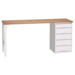 Bott Verso Industrial Workbench With 5 Drawers HxWxD 930x2000x600mm -Storage Equipment Store AIG5841378
