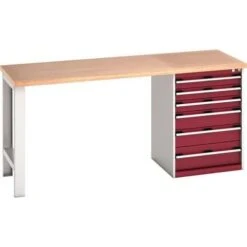 Bott Cubio Heavy Duty Workbench With MPX Worktop HxWxD 940x2000x750mm -Storage Equipment Store AIG5931671