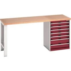 Bott Cubio Heavy Duty Workbench With MPX Worktop HxWxD 940x2000x750mm -Storage Equipment Store AIG5931673