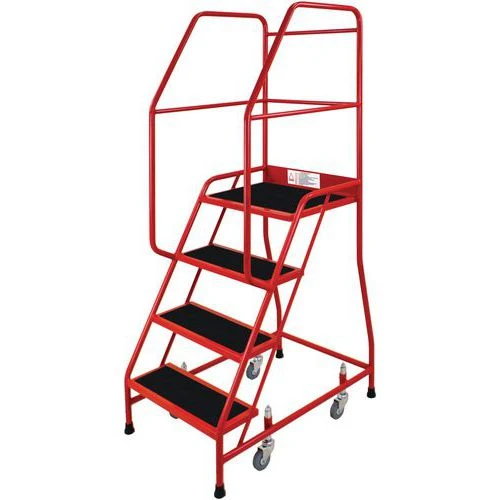 Industrial Step Ladders With Wheels And Anti-Slip Steps 4 Industrial Step Ladders With Wheels And Anti-Slip Steps - Image 2