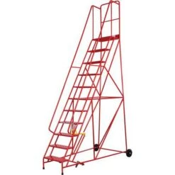Step Ladders - Industrial & Mobile - Punched Metal Steps - Set Heights -Storage Equipment Store AIG5972115