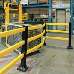 Flexible Impact Protection Posts For Indoor Areas