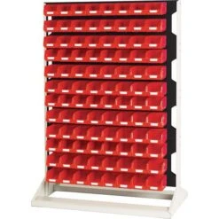 Bott Double-sided Louvre Panel Racks - 1450mm High -Storage Equipment Store AIG6031729