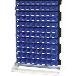 Bott Double-sided Louvre Panel Racks - 1450mm High -Storage Equipment Store AIG6031731