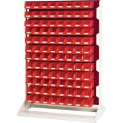 Bott Double-sided Louvre Panel Racks - 1450mm High -Storage Equipment Store AIG6031734