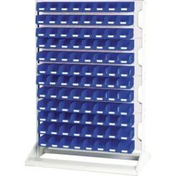 Bott Double-sided Louvre Panel Racks - 1450mm High -Storage Equipment Store AIG6031736