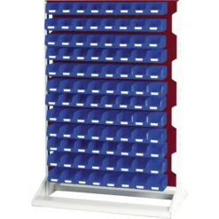 Bott Double-sided Louvre Panel Racks - 1450mm High -Storage Equipment Store AIG6031737