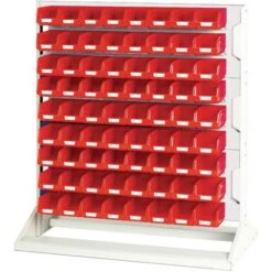 Bott Single-sided Louvre Panel Racks - 1125mm High -Storage Equipment Store AIG6031755