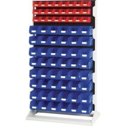 Bott Single-sided Louvre Panel Racks - 1775mm High -Storage Equipment Store AIG6031772