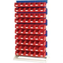 Bott Single-sided Louvre Panel Racks - 1775mm High -Storage Equipment Store AIG6031774