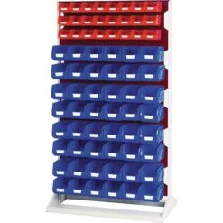 Bott Single-sided Louvre Panel Racks - 1775mm High -Storage Equipment Store AIG6031778