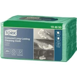 Tork Coloured Cleaning Cloth - Pack Of 40 11 Tork Coloured Cleaning Cloth - Pack Of 40 -Storage Equipment Store AIG6515119