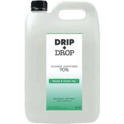 5L Hand Sanitiser - 70% Alcohol - Honey And Green Tea Scent