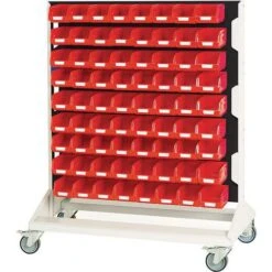 Bott Louvre Panel Trolley With Picking Bins 14 Bott Louvre Panel Trolley With Picking Bins -Storage Equipment Store AIG6529877