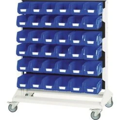 Bott Louvre Panel Trolley With Picking Bins 15 Bott Louvre Panel Trolley With Picking Bins -Storage Equipment Store AIG6529878