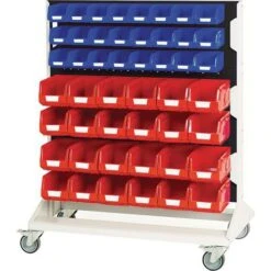 Bott Louvre Panel Trolley With Picking Bins 16 Bott Louvre Panel Trolley With Picking Bins -Storage Equipment Store AIG6529879