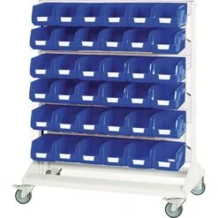 Bott Louvre Panel Trolley With Picking Bins 19 Bott Louvre Panel Trolley With Picking Bins -Storage Equipment Store AIG6529881