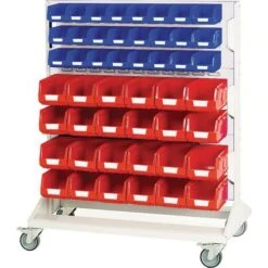 Bott Louvre Panel Trolley With Picking Bins 20 Bott Louvre Panel Trolley With Picking Bins -Storage Equipment Store AIG6529882