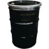 Open Head Steel Drums - 205L - Black -Storage Equipment Store AIG7403191
