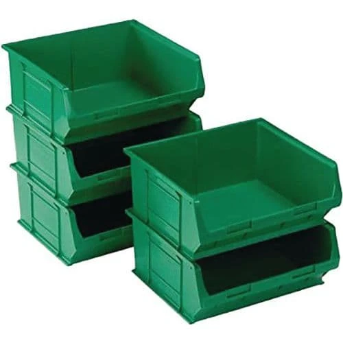 TC6 Storage Stacking Bins - Pack Of 5 28.3L Bins - H182xW420xD375mm 7 TC6 Storage Stacking Bins - Pack Of 5 28.3L Bins - H182xW420xD375mm - Image 5