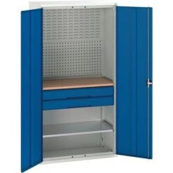 Bott Verso Multi Drawer/Shelves Mini Workshop Cupboard HxW 2000x1050mm -Storage Equipment Store AIG9159724