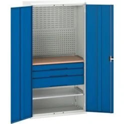 Bott Verso Multi Drawer/Shelves Mini Workshop Cupboard HxW 2000x1050mm -Storage Equipment Store AIG9164049