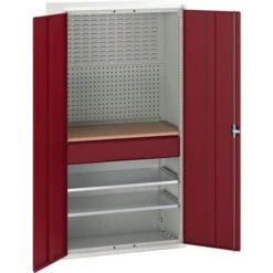 Bott Verso Multi Drawer/Shelves Mini Workshop Cupboard HxW 2000x1050mm -Storage Equipment Store AIG9186865